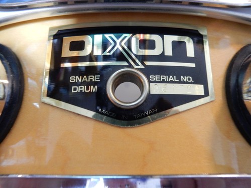 DIXON 13" x 3" MAPLE SNARE DRUM , NEUES EVANS FELL "POWER CENTER REVERSE DOT " - Bild 6 von 12
