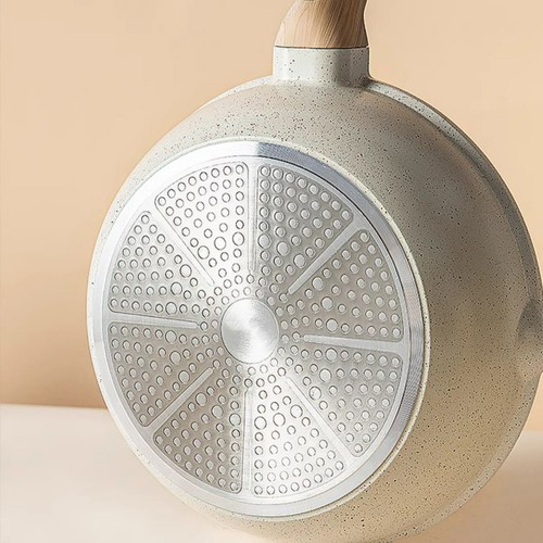 11 Inch Nonstick Frying Pan Skillet With Lid Induction Kitchen Cookware 28cm NEW - Picture 7 of 10