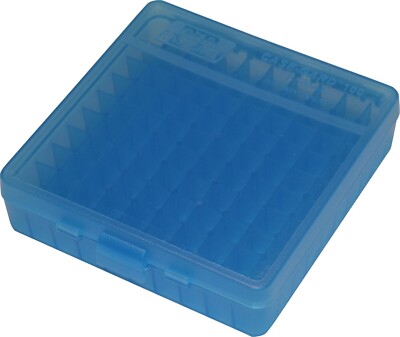 MTM P100-45-24 AMMO BOX - 40 S&W 10MM AUTO 45 ACP+ - 100 ROUND - NEW - FREE SHIP