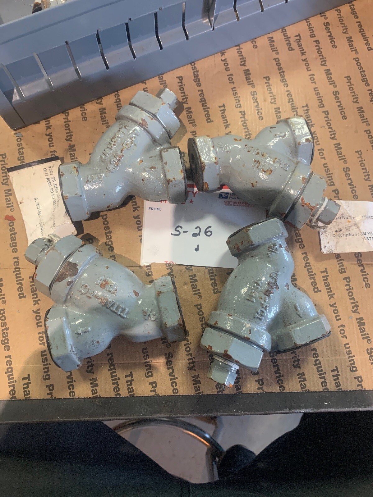 Lot Of 4 New TitanFCI 3/4" Y Strainer YS81C0075 YS81 Valve New eBay