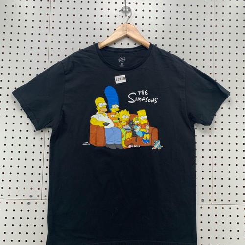 The Simpson Shirt Adult Large Couch Graphic Marge Homer Bart Lisa Short Sleeve - Picture 1 of 17