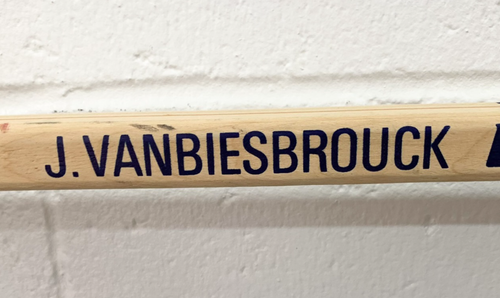 John Vanbiesbrouck Game Model Issued Autographed Signed Stick AMCo COA 27107 - Picture 7 of 8