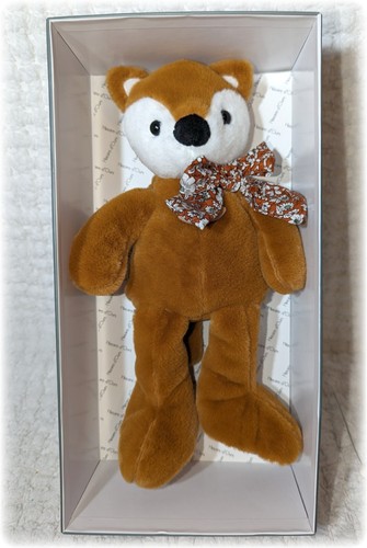 Histoire d'Ours Paris Fuchs Blumen Plüschtier Stofftier Spielzeug Baby Lovey SELTEN NEU MIT ETIKETT 10 - Bild 2 von 10