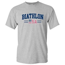 USA Biathlon Arch Unisex T-Shirt