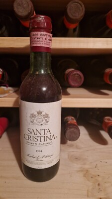 1984 Santa Cristina Antinori halbe Flasche 0,35 Liter