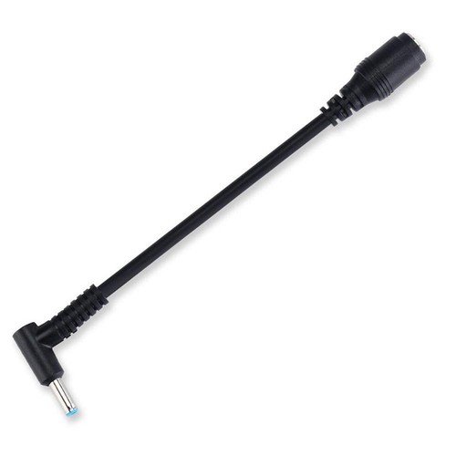 7.4mm X 5.0mm Round Jack to 4.5mm x 3.0mm Plug End Black Lot Z4 Pigtail O0L8