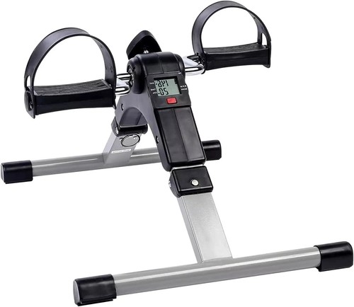 Under Desk Bike Folding Pedal Exercise Equipment Portable Mini Sitting Workout - 第 1/5 張圖片