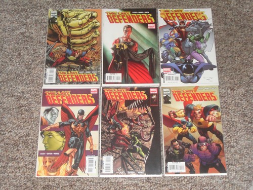 THE LAST DEFENDERS #1-6 VF complete 2008 series Joe Casey Jim Muniz