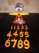 Toy Clown Numbers Weigher