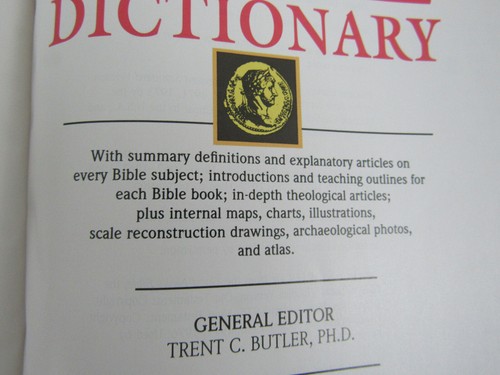 1991 Holman Bible Dictionary Exhaustive Theological Scriptural, Maps, illustrati - Picture 4 of 11