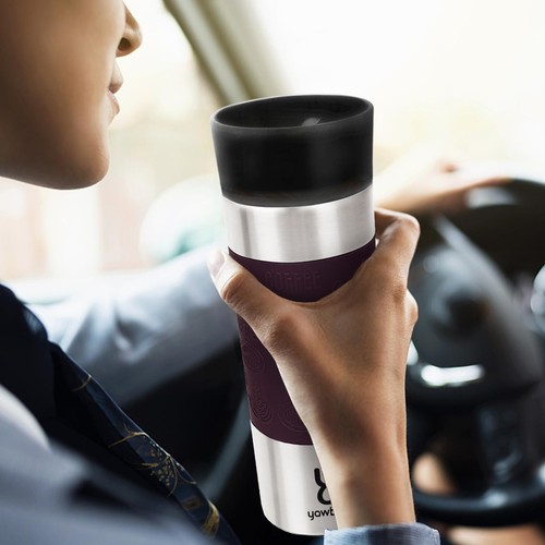 Travel Coffee Mug Spill Proofupgraded 17 Oz Travel Mug With 360drinking Liddoubl - Picture 6 of 8