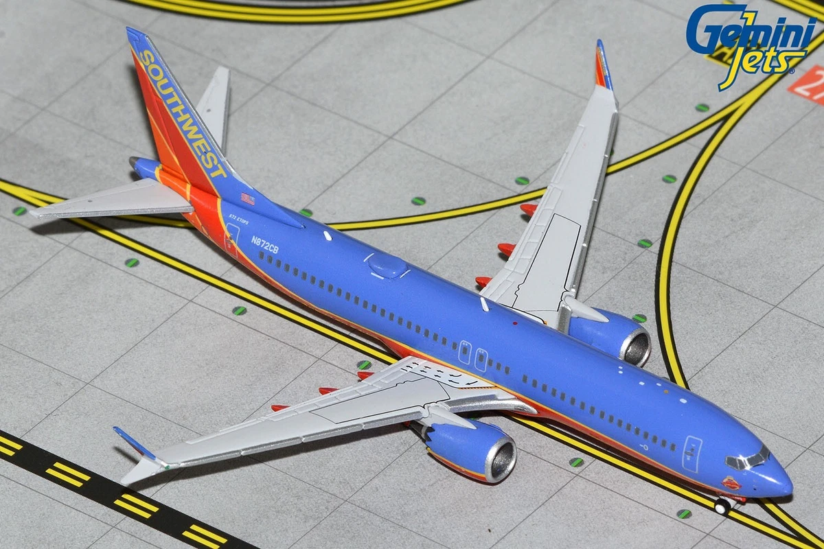 Schabak 1:600 Southwest Airlines B737-300 vliegtuig model