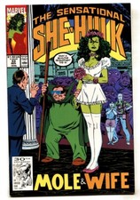 SENSATIONAL SHE-HULK #33--1991--wedding issue-- comic book --NM-