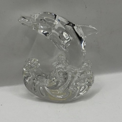 Princess House DOLPHIN 24% Lead Crystal Figurine Made in Germany - Picture 5 of 10