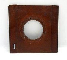 Wooden Front Lens Board Plate 162 mm x 162 mm Hole 70 mm Large format 8x10 10x12