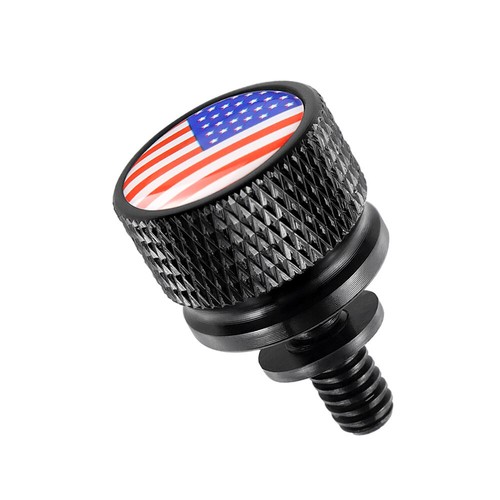 Knurled Fender Seat Bolt Fit For Harley Touring Softail Street Glide - Picture 4 of 15