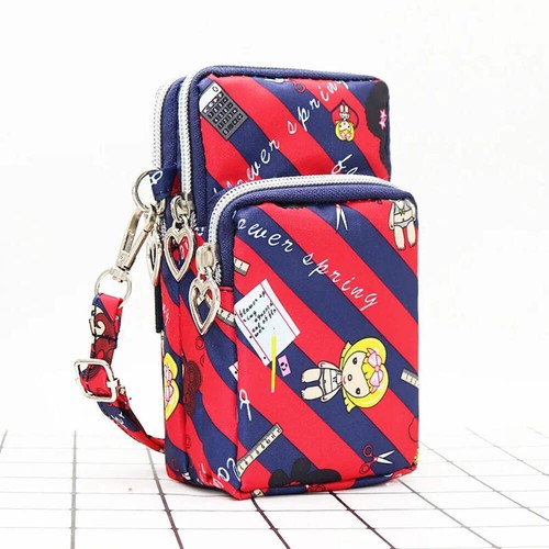 New Sports Wallet Phone Bag For Mobile Shoulder Bag Pouch Case Belt Handbag Purs - Picture 40 of 59