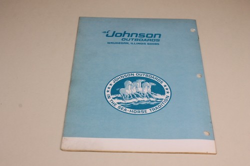 1979 Johnson Final Ed. Parts Catalog #390088 OMC 6HP 6R79 6RL79 (shelf loc:S2) - Picture 6 of 6