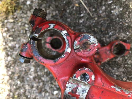 YAMAHA DT175MX YOKES DT175MX STEERING STEM BOTTOME YOKE TOP YOKE 1979-81 YOKES - Picture 8 of 18