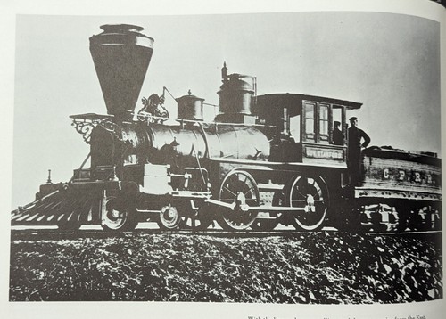 **VINTAGE MAKIN' TRACKS THE STORY OF THE TRANSCONTINENTAL RAILROAD HC/DJ BOOK** - Picture 4 of 22