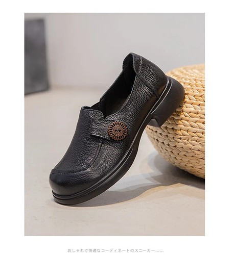 Flats Womens Low Heels Ladies Slip On Chic Loafers Dress Shoes - Bild 18 von 26