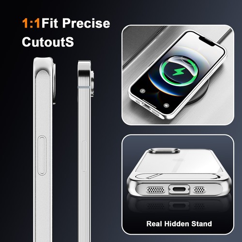 Aluminium Bumper Case für Apple iPhone 16e Hart Ständer Stoßfest Robust Cover - Bild 6 von 18