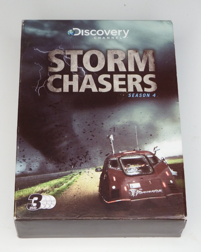 Storm Chasers - Season 4 (DVD, 3 Disc Box Set) Discovery Channel, Rare, OOP