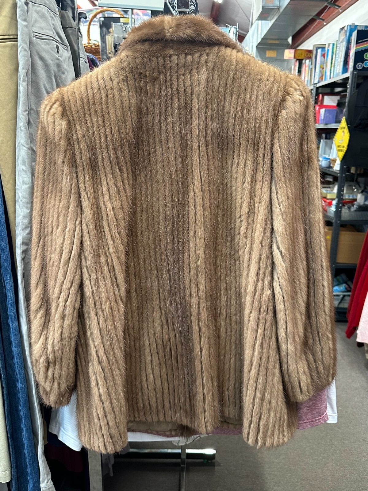 Evans Vintage Fur Coat eBay