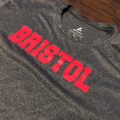 Bristol BSN Sports Performance workout tee shirt Size Large - Picture 2 of 4