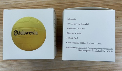 Aolowewin Spike Round Net Game Balls, Replacement Balls, Yellow 3.5-inch 2-Pack - Picture 6 of 7