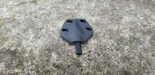 ESEE Arrowhead AH-1 Kydex Sheath w/ Paracord Necklace (Bk) - Picture 3 of 7