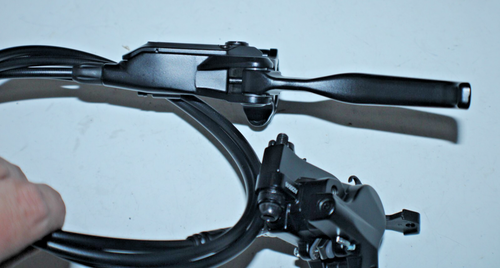 Promax Lucid Hydraulic Disc LH Front Brake Set Black 22.2mm Gravel USA Shipper:) - Picture 5 of 10