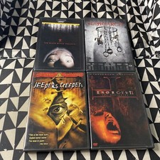 Horror Dvd Lot 4: Matriarch Jeepers Creepers Blair Witch Project Exorcist