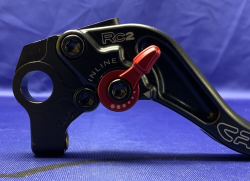CRG Short Brake Lever Black & Red Monster 821 2014-2017 2AB-511B-H-B - Picture 17 of 23