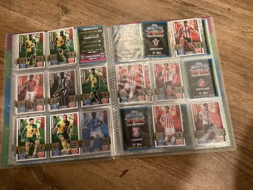 MATCH ATTAX 2015/16 Binder + 172 Cards - Picture 15 of 24