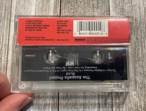 GLAD: The Acapella Project I And II Cassette Tape Set Benson - Picture 4 of 5