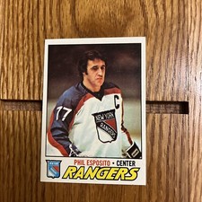 1977-78 Topps - #55 Phil Esposito