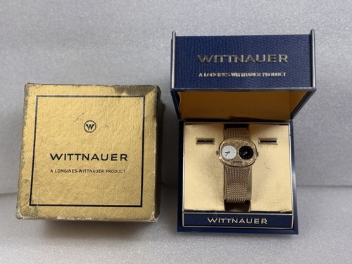 RARE LONGINES - WITTNAUER DUAL TIME TRAVELER 17J SWISS WATCH W/BOX - Picture 3 of 24