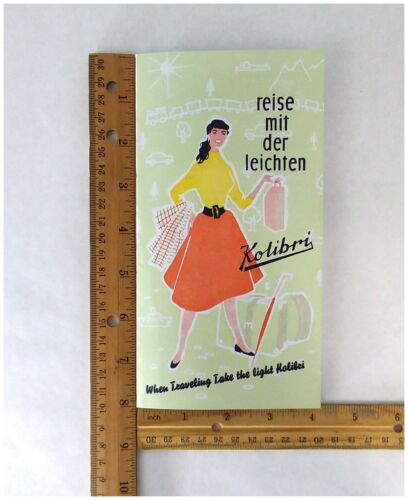 1950s Groma Kolibri Typewriter User Instruction Manual and Brochure. - Picture 5 of 6