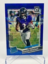 2023 PANINI DONRUSS OPTIC BLUE SCOPE RATED ROOKIE KEATON MITCHEL #207 RAVENS