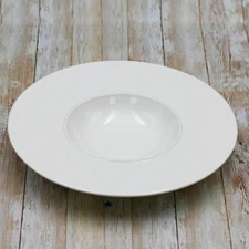 [ Set of 3 ] DEEP PLATE 11" | 28 CM 9 FL OZ | 280 ML White