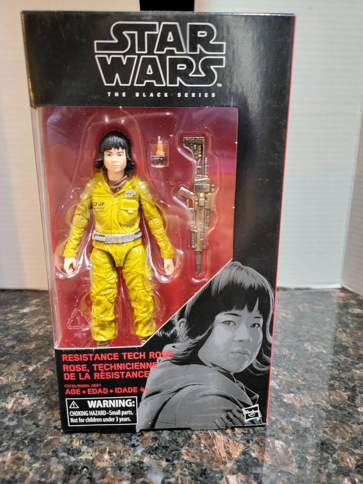 Star Wars Resistance Tech Rose 55 Last Jedi 2017 Black Series 6" Action Figure