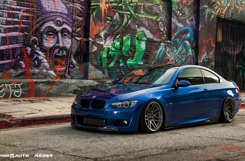 BMW 3 Serie E92 E93 M Sport M tech 2006-2009 Front Lip Spoiler Splitter - Picture 2 of 8