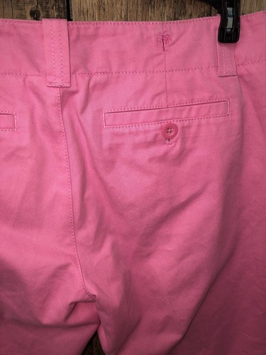 LN Designer Lilly Pulitzer Palm Beach Fit Pink Gr. 2 Hose kurz Gesamtlänge 31"" - Bild 4 von 5