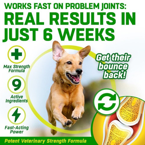 Joint Aid for Dogs (180 tablets) Arthritis Healthy Joints + Glucosamine - Picture 4 of 9