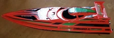 Extreme RC Commander X3 Remote Control Boat - Red