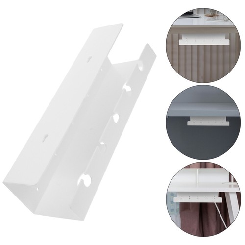 Versteckte Box Mit Schloss Büro Drahtorganisator Unter Dem Schreibtisch - Afbeelding 9 van 12