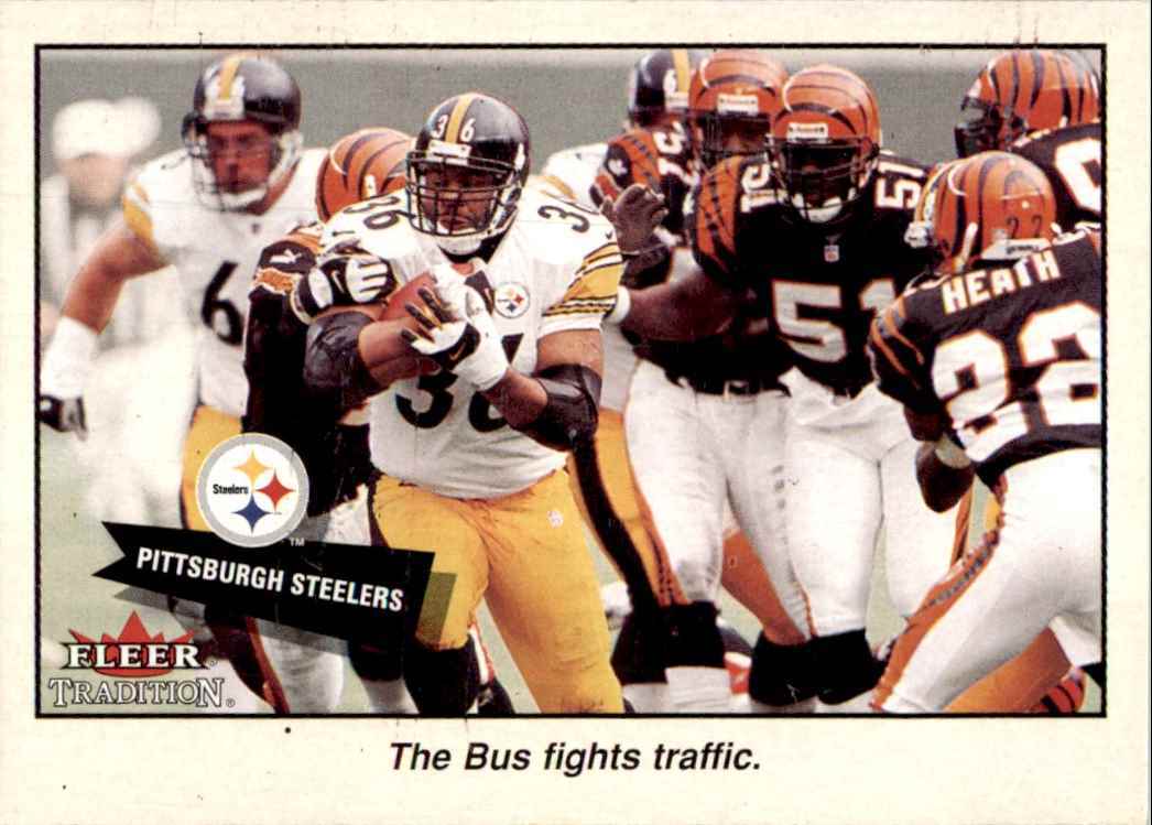 2001 Fleer Tradition Pittsburgh Steelers Football Cards #362