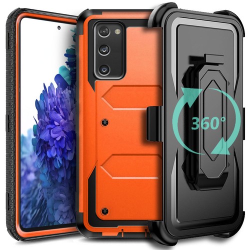 For Samsung Galaxy S20 FE 5G Shockproof Rugged Case Cover With Belt Clip Holster - Picture 75 of 90