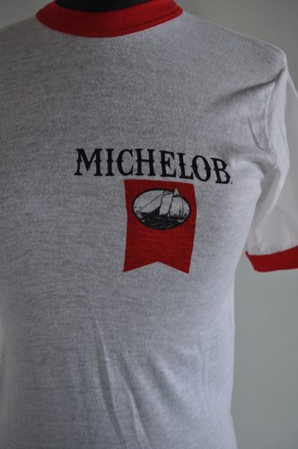 Vintage Michelob Open Regatta 1981 LLSC Ringer Size Small - Picture 4 of 9